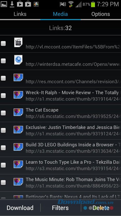 GetThemAll for Android