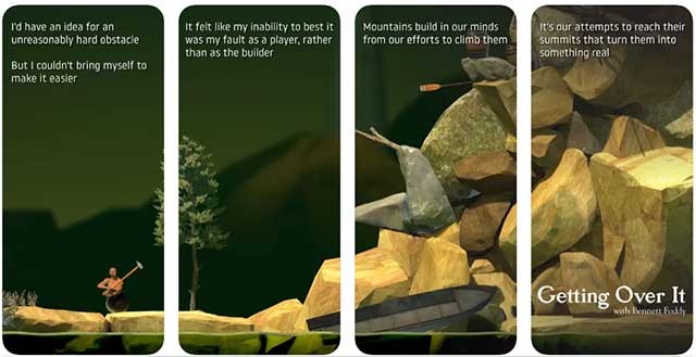 Getting Over It là game leo núi với búa cực thú vị cho iPhone, iPad