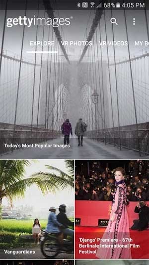 Có thể phóng to hoặc thu nhỏ ảnh