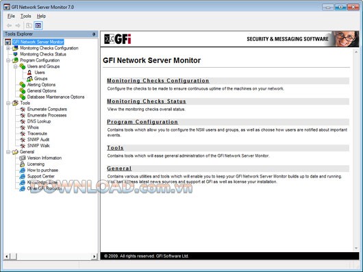 GFI Network Server Monitor