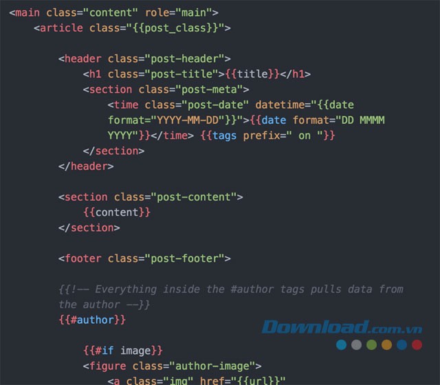 Lựa chọn phông nền thích hợp cho ứng dụng web Ghost Online