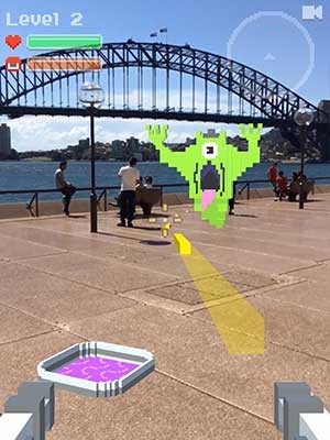 Bắn ma trong môi trường thực tế với game Ghosts 'n Guns AR