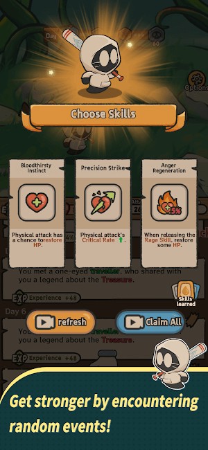 Trở nên mạnh hơn khi tham gia các sự kiện ngẫu nhiên