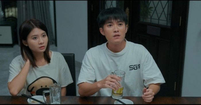 Thừa Tuấn Anh vai Đức và Quỳnh Trang vai Dương