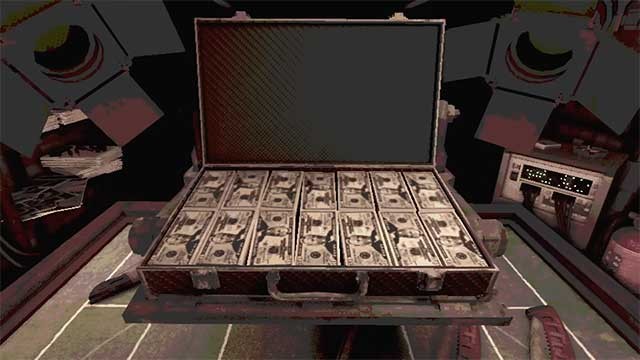 Sau khi thắng Dealer, một chiếc vali chứa đầy tiền mặt sẽ xuất hiện trước mặt bạn