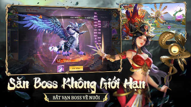 Săn Boss không giới hạn - Bắt vạn Boss về nuôi