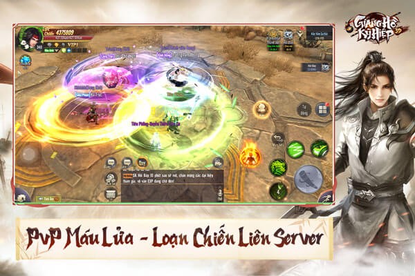 PvP máu lửa - Loạn chiến liên server