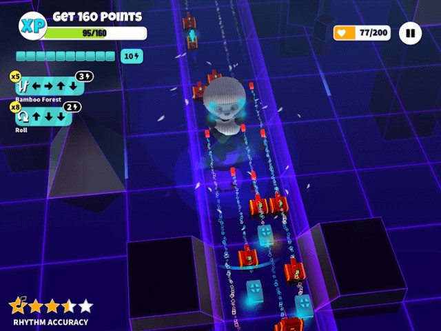 Điều khiển nhân vật khiêu vũ sôi động trong game Giant Dancing Plushies