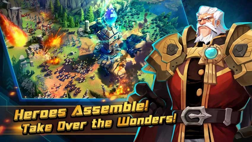 Anh hùng trong Giant Monster War cho Android