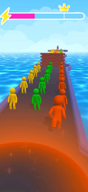 Giant Rush là game người chạy vui nhộn