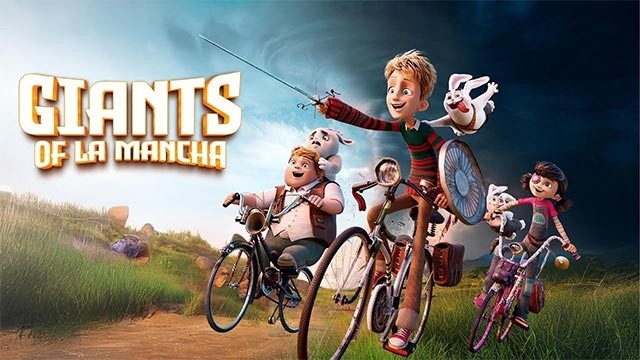 Poster phim hoạt hình Đại chiến xứ sở cối xay gió - Giants of la Mancha
