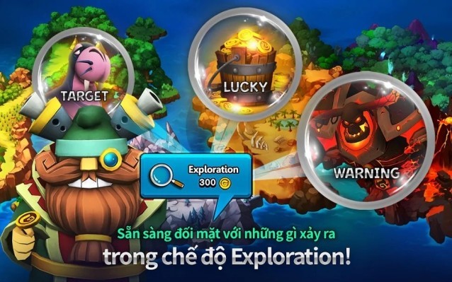 Khám phá thế giới rộng lớn nhưng đầy nguy hiểm trong chế độ Exploration