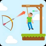 Gibbets: Bow Master - Game bắn cung giải cứu người treo cổ trên Android