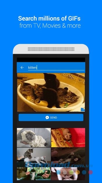 Kho ảnh GIF đồ sộ của GIF Keyboard