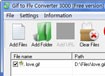 Gif to Flv Converter 3000 - Convert GIF to FLV