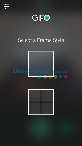 Chọn bố cục ảnh ghép