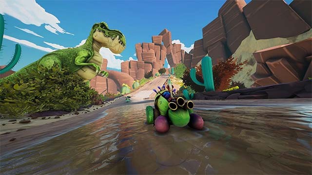 Gigantosaurus: Dino Kart là game đua xe kart vui nhộn cùng dàn nhân vật trong phim Chú Khủng Long Khổng Lồ