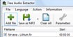 Gik Softs Free Audio Extractor - Download Free