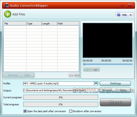 GiliSoft Audio Converter Ripper