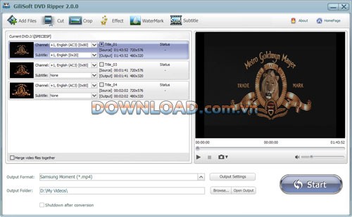 GiliSoft DVD Ripper