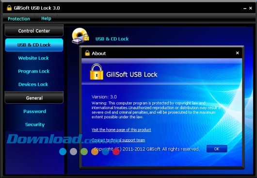 GiliSoft USB Lock