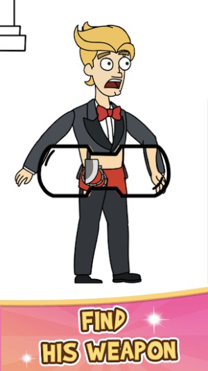 Tìm vũ khí anh ta giấu trong người