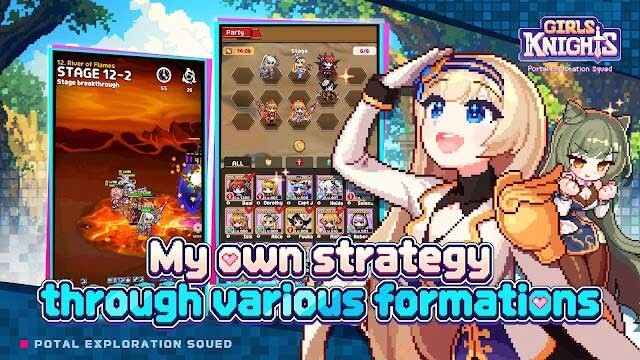 Thể hiện chiến lược của bạn thông qua việc sắp xếp các đội hình khác nhau