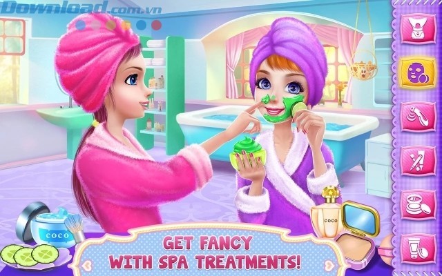 Đắp mặt nạ chăm sóc da mặt