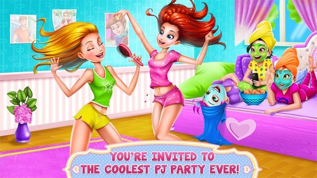 Chào mừng bạn đến với Girls PJ Party - một bữa tiệc ngủ tuyệt vời