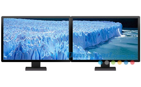 Glaciers panoramic theme