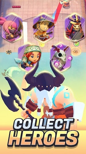 Thu thập các anh hùng mạnh mẽ