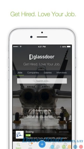 Tìm việc làm qua mạng