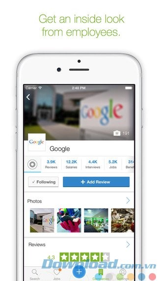 Thông tin nhà tuyển dụng