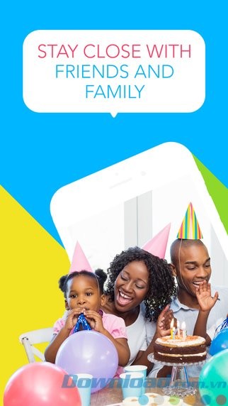 Kết nối với gia đình, bạn bè