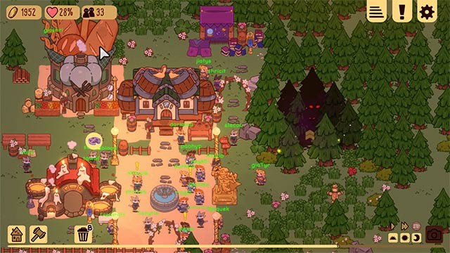 Game Glimvale: My Mini Overworld kết hợp giữa xây dựng thư giãn và chiến lược nhẹ nhàng
