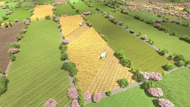 Đúng như tên gọi, Global Farmer là game quản lý trang trại toàn cầu dựa trên bản đồ thế giới thực