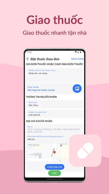 Đặt mua thuốc trực tuyến