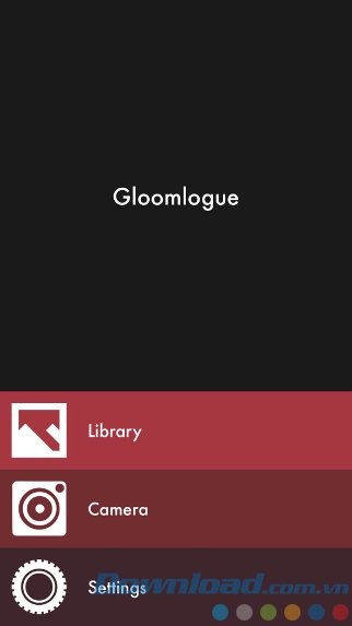 Giao diện tối giản