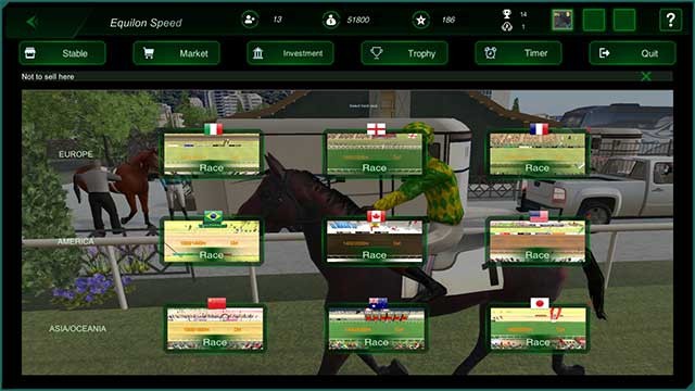 Trải nghiệm những cuộc đua ngựa chuyên nghiệp trong Glory Horse Racing