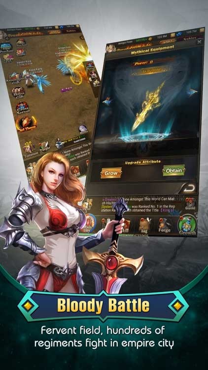 Tham gia các cuộc chiến chống lại vô số quái vật và boss sử thi