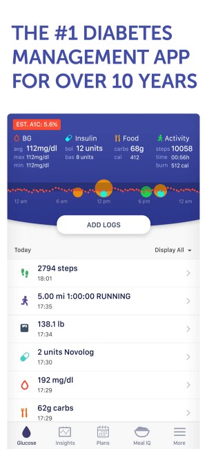 Glucose Buddy là app sức khỏe dành cho người bị tiểu đường