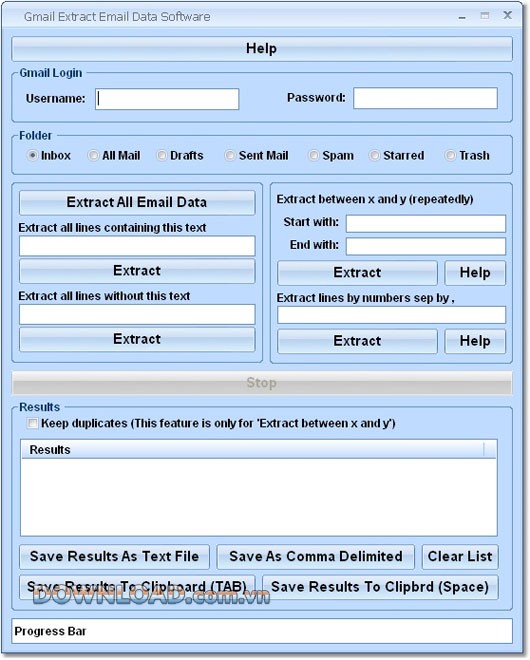 Gmail Extract Email Data Software