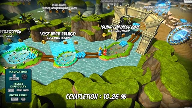 Bắt đầu hành trình xuyên qua vùng đất Gnomandia để đánh bại lũ ác quỷ