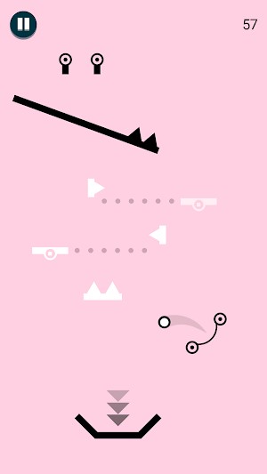 Cố gắng đưa bóng về đích để hoàn thành level