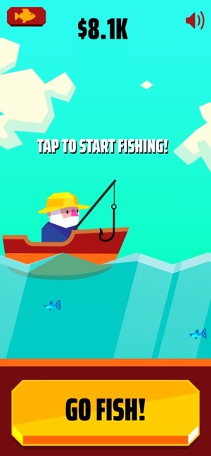 Go Fish là game câu cá thú vị