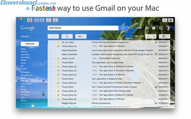 Go for Gmail là trình email client tốt nhất cho Mac