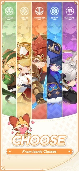 Chọn lớp nhân vật của bạn