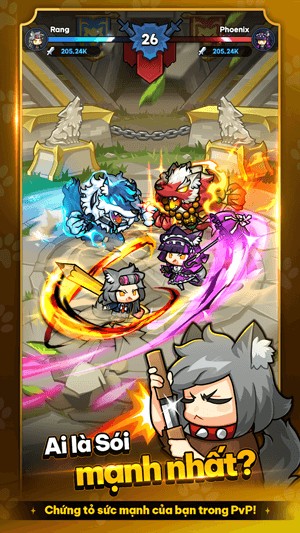 Chứng tỏ sức mạnh trong PvP