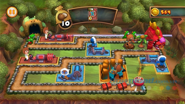 Game chiến thuật Go Home Dinosaurs