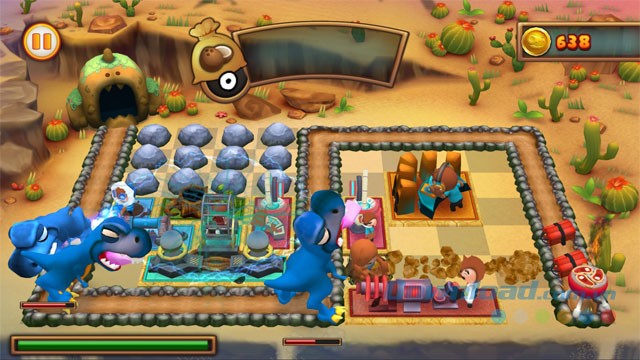 Game thủ thành kết hợp giải đố